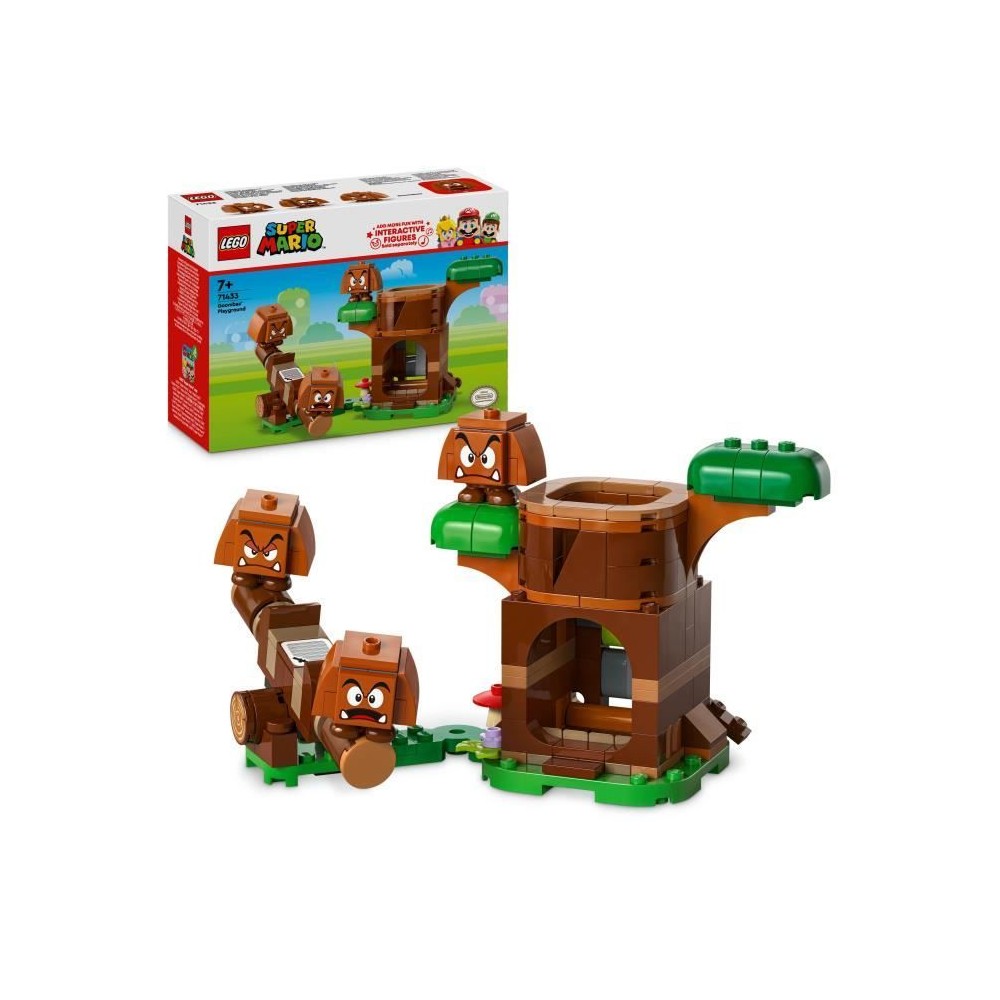 LEGO Super Mario 71433 Terrain de jeu des Goombas - Objet collector Ni