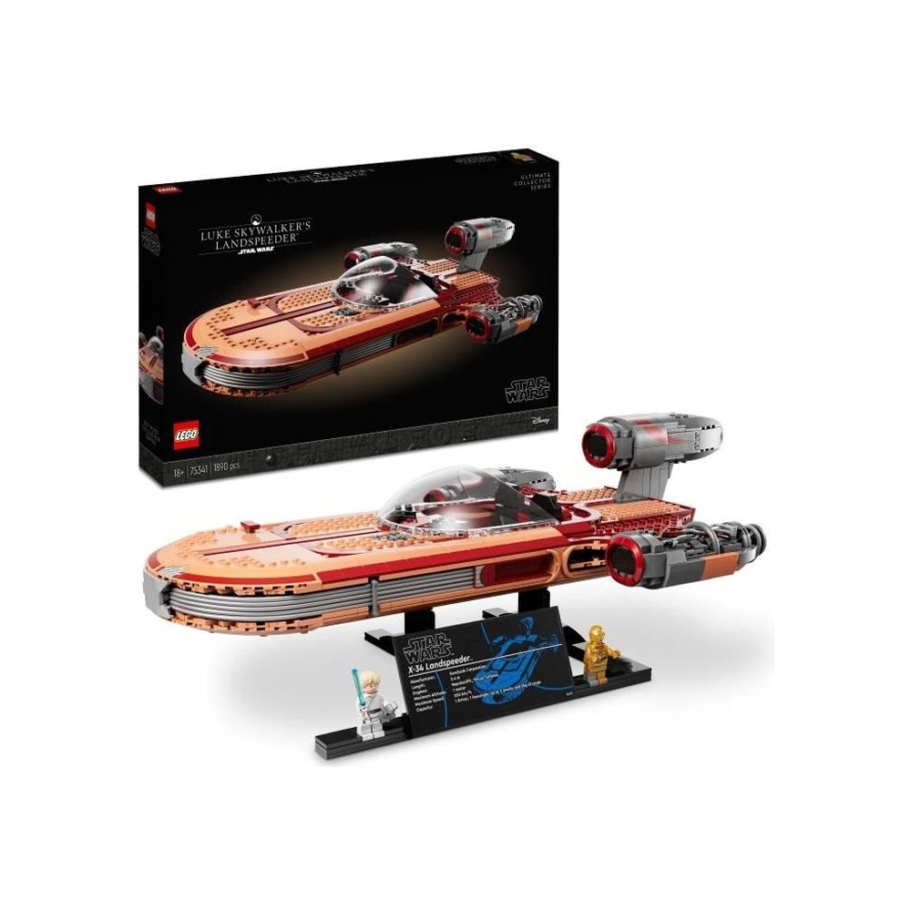 LEGO Star Wars™ 75341 Le Landspeeder™ de Luke Skywalker, Maquette