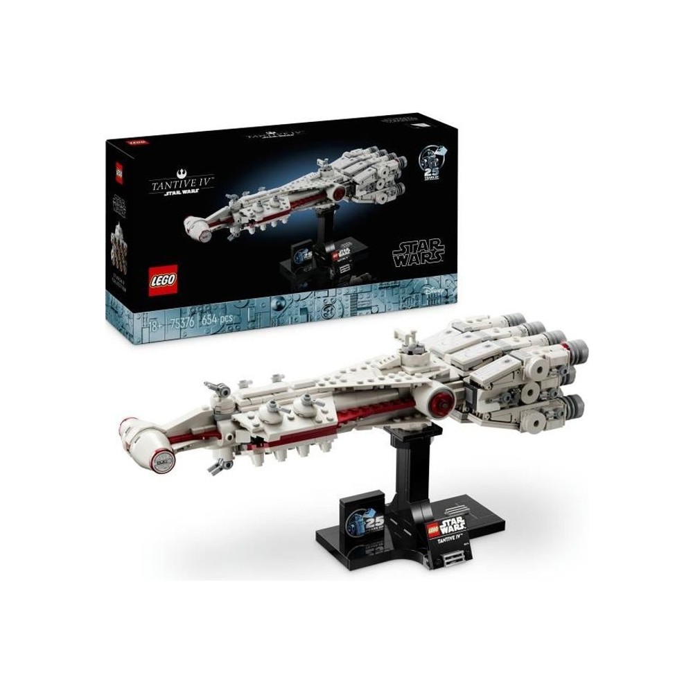 LEGO Star Wars 75376 Tantive IV, Set de Construction, Vaisseau Spatial