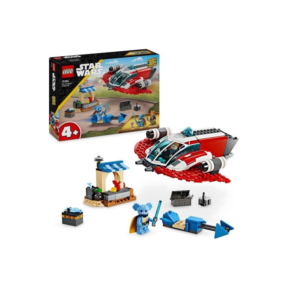 LEGO 75384 Star Wars Le Crimson Firehawk, Jouet de Construction avec S