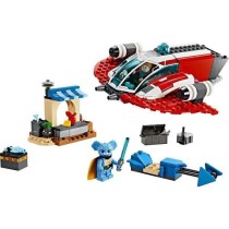 LEGO 75384 Star Wars Le Crimson Firehawk, Jouet de Construction avec S