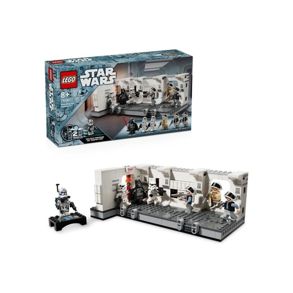 LEGO Star Wars 75387 Embarquement a Bord du Tantive IV, Jouet de Const