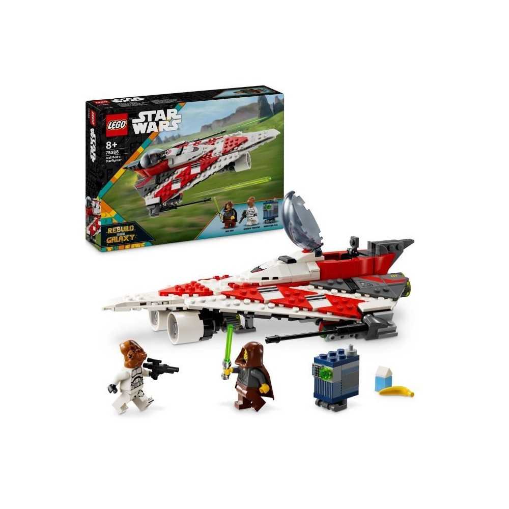 LEGO Star Wars 75388 Le Chasseur Stellaire de Jedi Bob - Réplique Vé