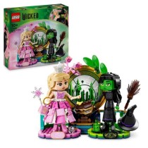 LEGO Wicked 75682 Figurines d'Elphaba et de Glinda - Idée Cadeau Anni