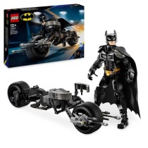 LEGO DC Batman 76273 La figurine de Batman a construire et la moto Bat