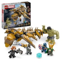 LEGO Marvel 76290 Les Avengers Contre le Léviathan, Set avec minifigu