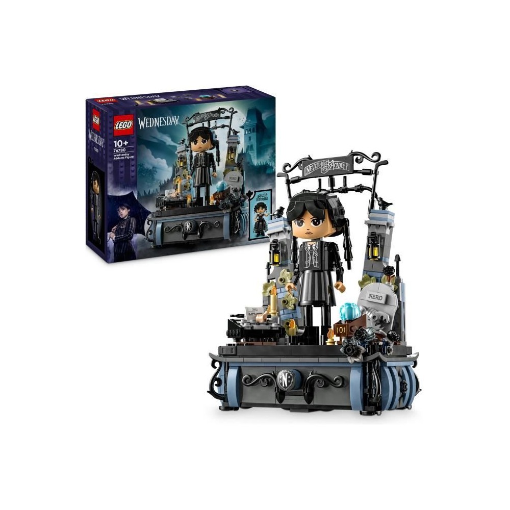 LEGO Mercredi 76780 Figurine de Mercredi Addams - Jeu de construction