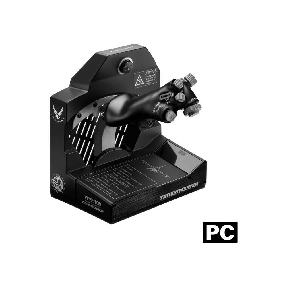 Manette des gaz - THRUSTMASTER - Viper TQS - Contrôle précis et ergonomique - Noir - USB - PC