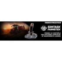 Joystick pour simulateur - THRUSMASTER - Joystick SimTask FarmStick - Noir - Farming et équipements lourds