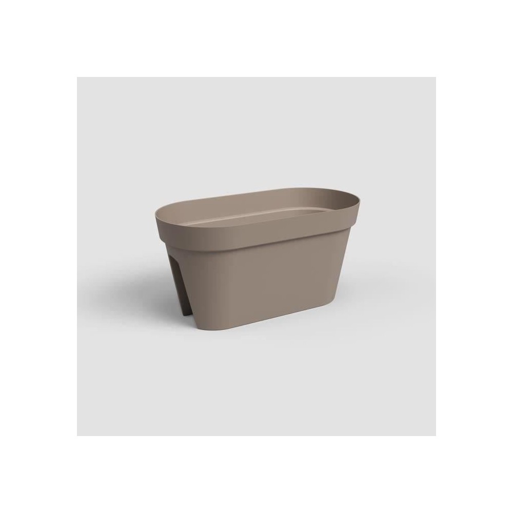 ARTEVASI Jardiniere pour balcon Capri - 30 x 60 x H 30 cm - 26,8 L - G