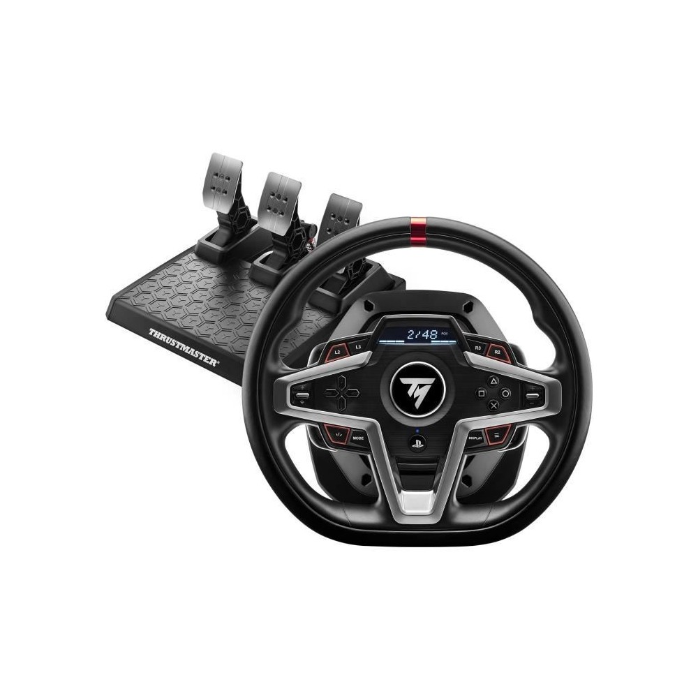 THRUSTMASTER T248 Volant de Course et Pédales Magnétiques, PS5, PS4, PC