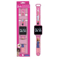 Lexibook - Barbie - Montre LED connectée - Bracelet ajustable