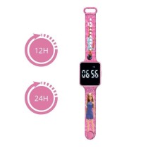 Lexibook - Barbie - Montre LED connectée - Bracelet ajustable