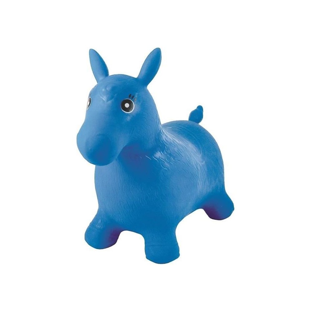 Cheval Gonflable Bleu - LEXIBOOK - Modele Cheval - Pour Enfant de 3 an