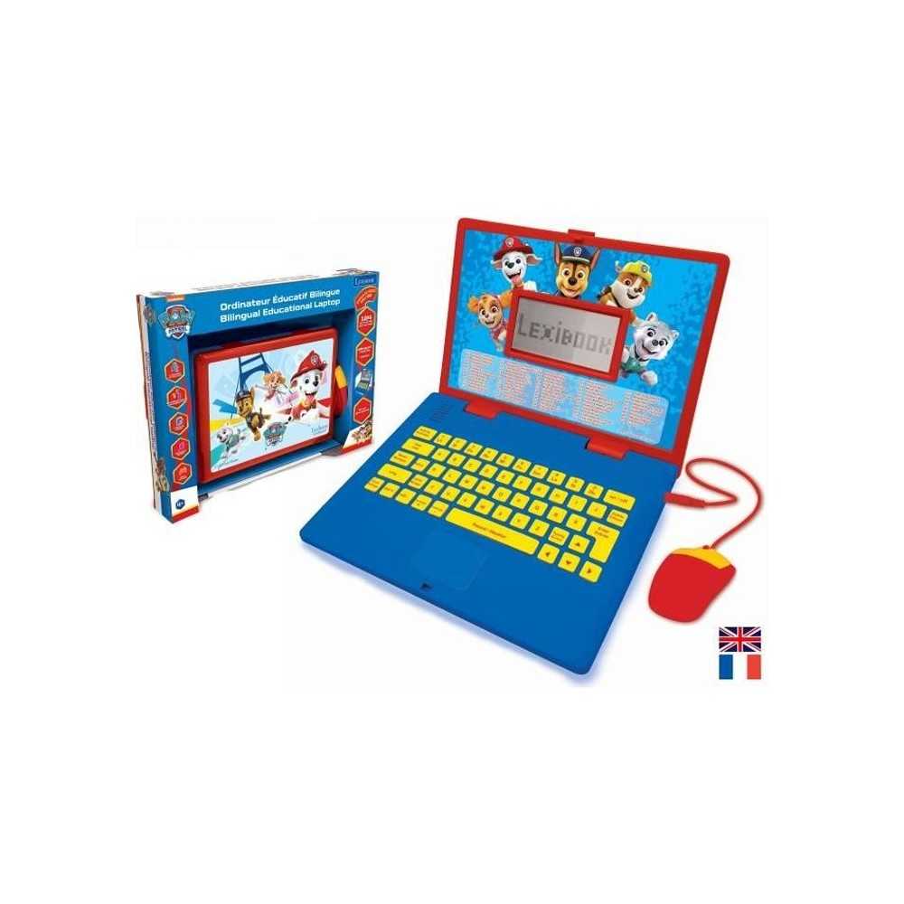 Ordinateur Educatif Bilingue Pat' Patrouille - LEXIBOOK - 124 activit