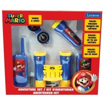 Lexibook - Kit d'aventurier Super Mario - Talkie-Walkies, jumelles, la