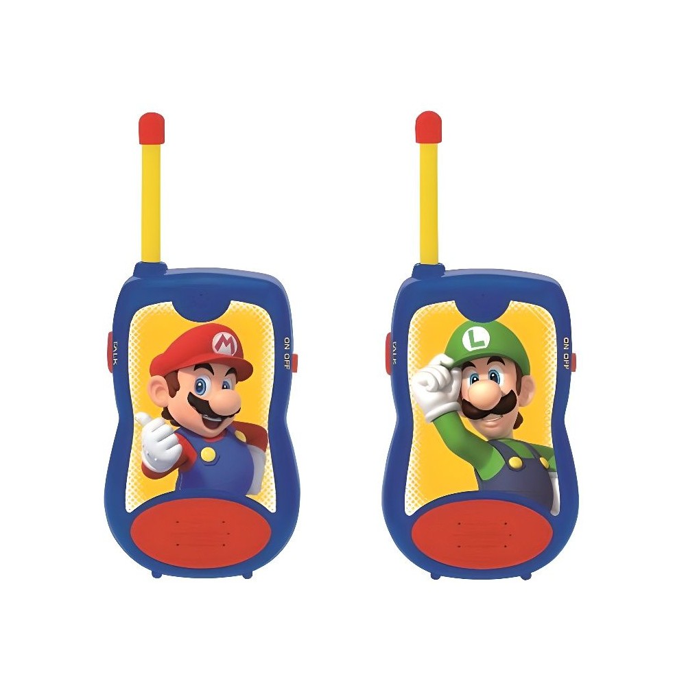 Talkies-Walkies Super Mario portée 120m - LEXIBOOK