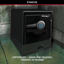 Coffre-fort - MASTER LOCK - Ignifuge et Etanche - XXL 56,6L - Combinai