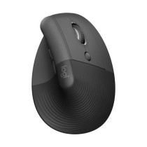 Souris ergonomique - Sans fil - Logitech - Lift - Droitier - Graphite