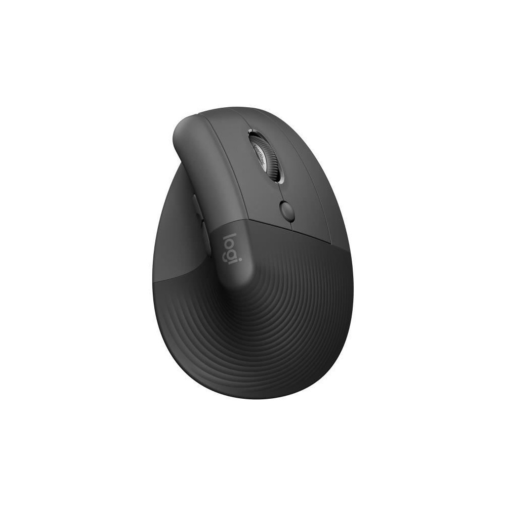 Souris ergonomique - Sans fil - Logitech - Lift - Droitier - Graphite