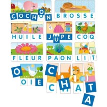 Lettres et Mots - Carotina - Apprendre a lire et a écrire simplement