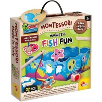 Magnetic Fish Fun - jeu d'apprentissage en bois - basé sur la méthod