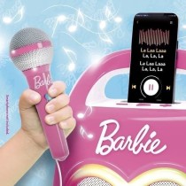 Enceinte Bluetooth spéciale pour musique et karaoké avec Barbie - LI