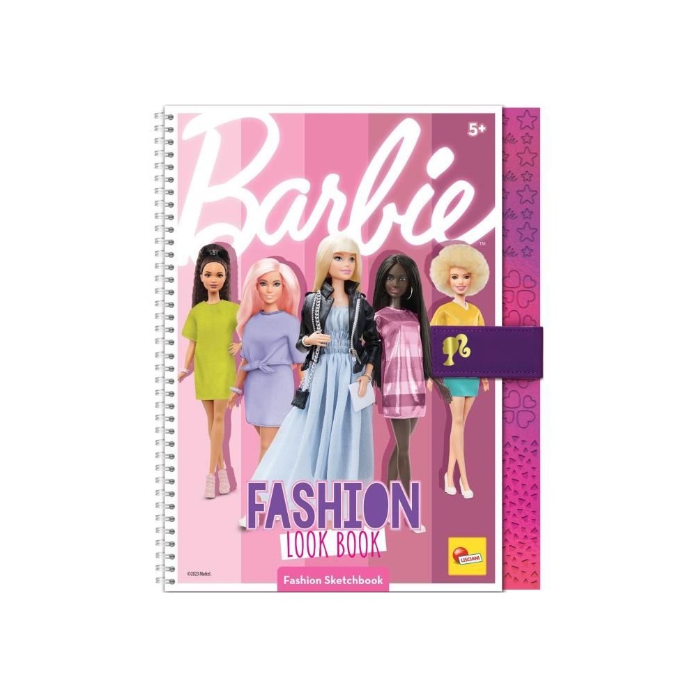 Livret de création collection de mode - Barbie sketch book fashion lo