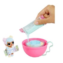 LOL Surprise Mix & Make Birthday Cake - Mini Poupée 7,5cm, Robe en Fo