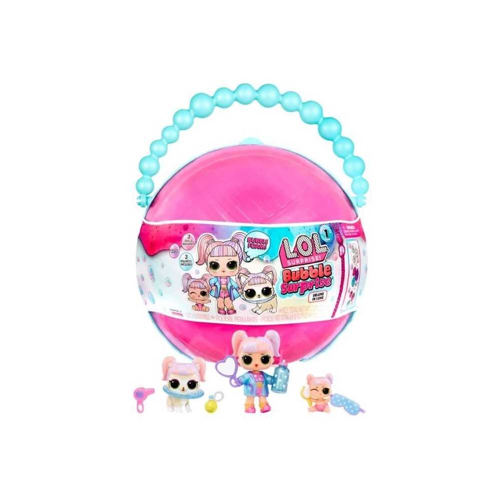 L.O.L. Surprise Bubble Surprise Deluxe - Grand format - 3 figurines +