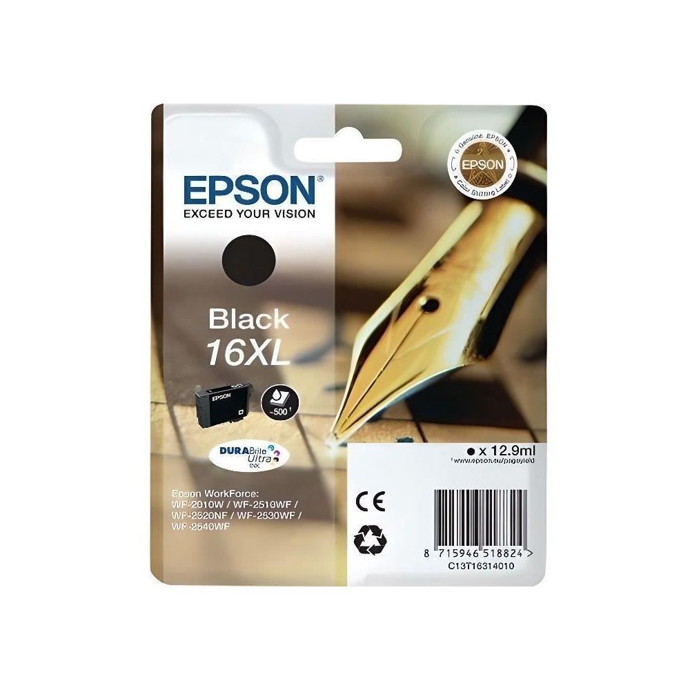 Cartouche d'encre Epson PLUME NOIR XL