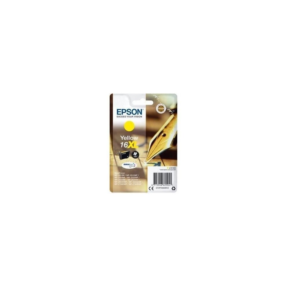 EPSON Cartouche d'encre 16 XL Jaune - Plume (C13T16344022)