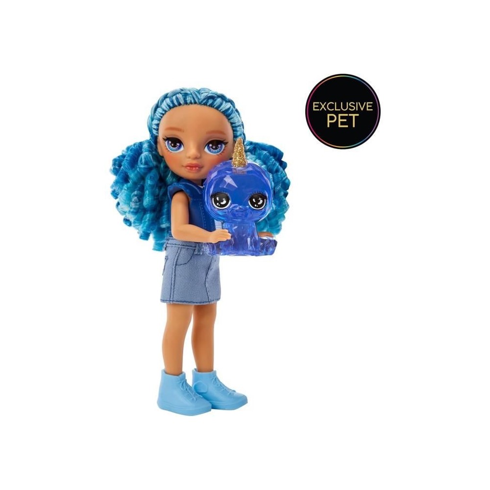 Rainbow High Littles - Poupée 15cm + animal de compagnie - Bleu - Des