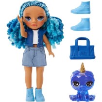 Rainbow High Littles - Poupée 15cm + animal de compagnie - Bleu - Des