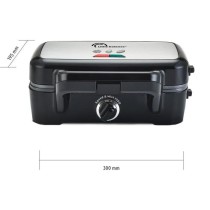 LITTLE BALANCE 8368 Speed'n Mixt 1200, Gaufrier & Grill 2 en 1, 1 plaq