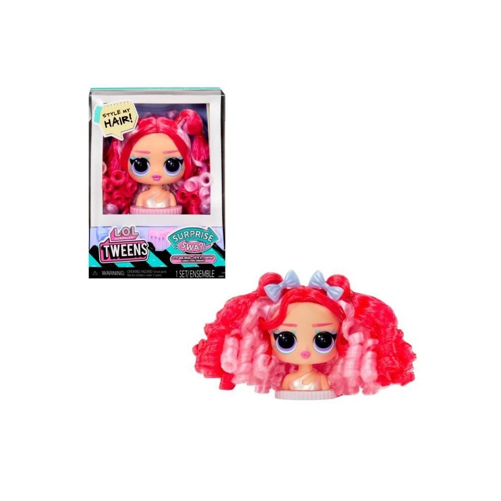 L.O.L. Surprise Tweens Surprise Swap Styling Head - Poupée de 7.5cm,