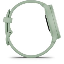 GARMIN Vivomove Sport - Montre de sport connectée a aiguilles et écran tactile - Vert d'eau silver