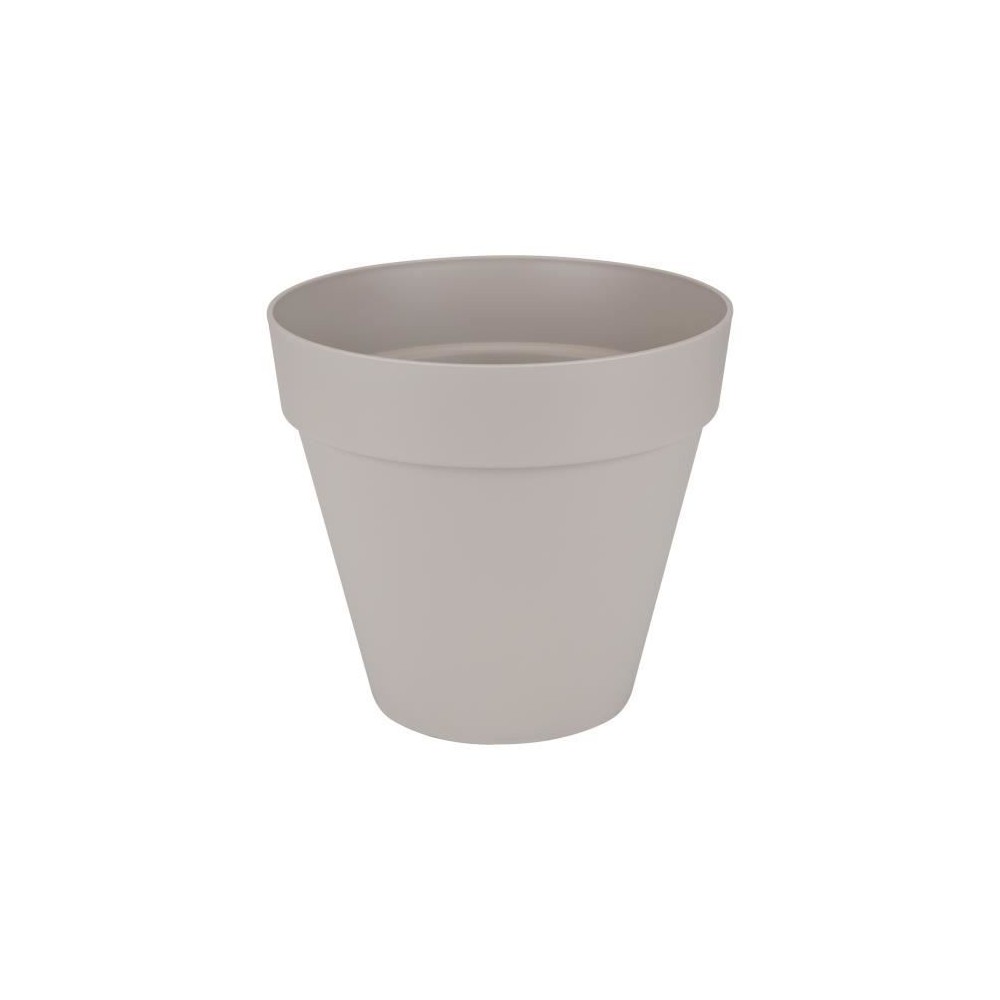 ELHO Pot de fleurs rond Loft Urban - Ø 20 cm - Gris chaud