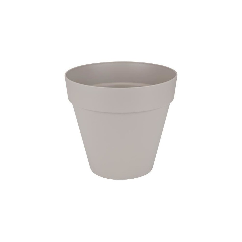 ELHO Pot de fleurs rond Loft Urban - Ø 30 cm - Gris chaud