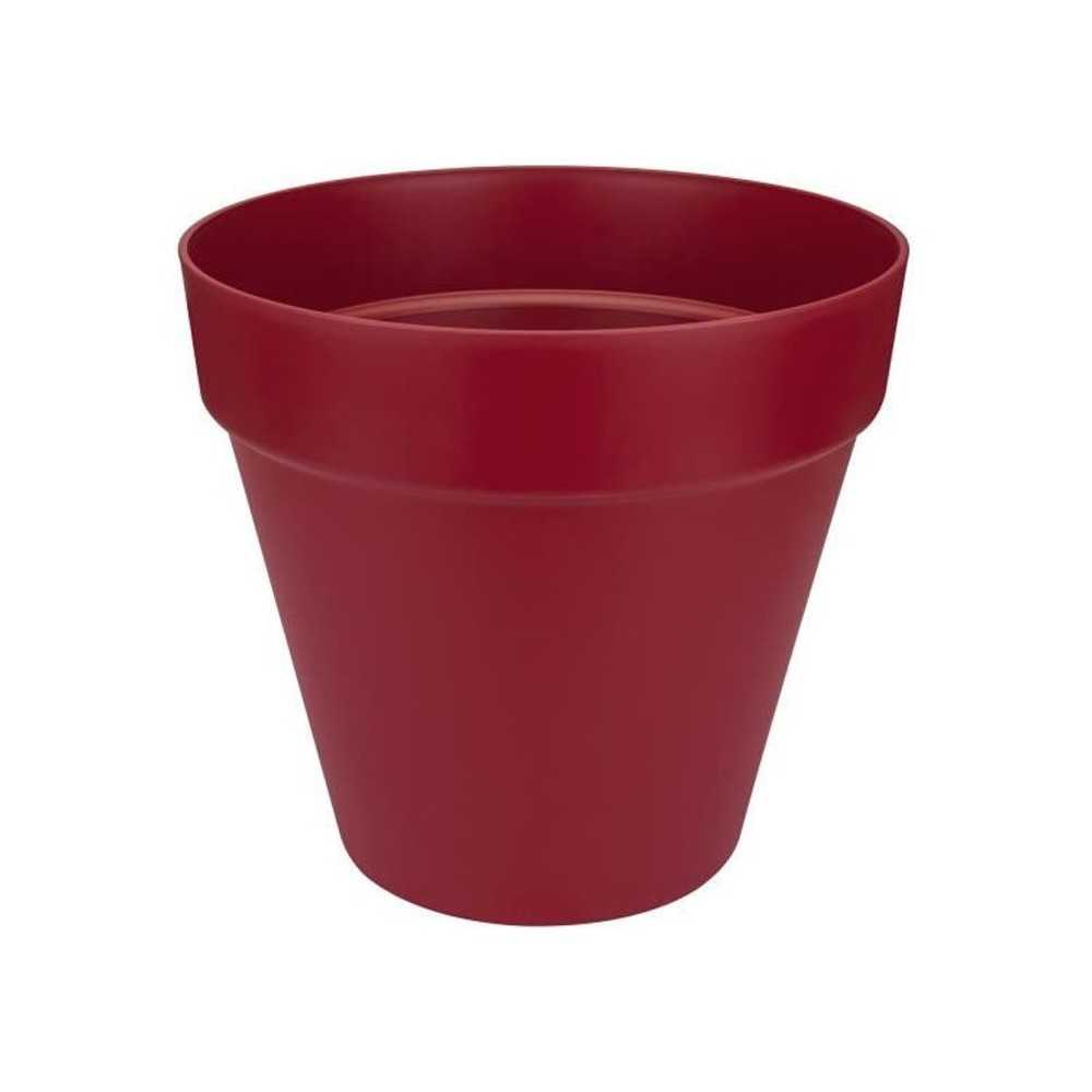 ELHO Pot de fleurs rond Loft Urban - Ø 25 cm - Fruits rouges