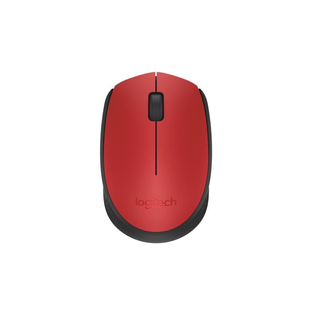 Souris - Sans Fil - Logitech - M171 - Ambidextre - Rouge