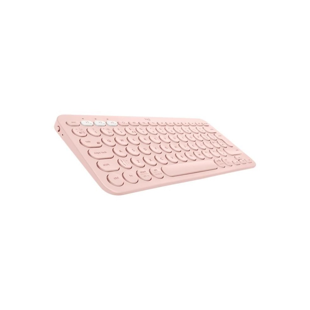 Clavier - Sans Fil - Logitech - K380 - AZERTY - Rose