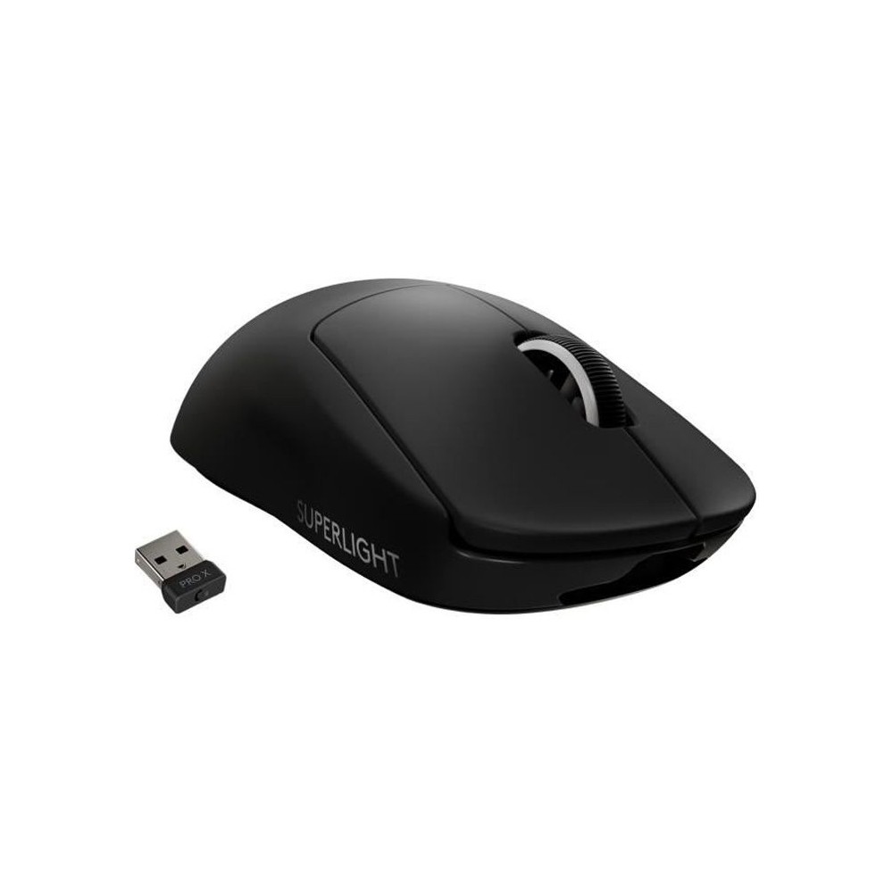 Souris gamer - Sans fil - Logitech G - G PRO X Superlight - Noir