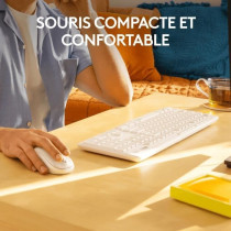 Ensemble clavier souris - Sans fil - Logitech - MK295 - Silencieux - A