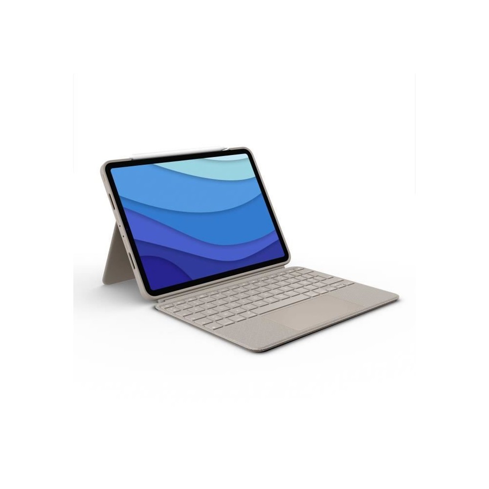 Etui Clavier Détachable - LOGITECH - Combo Touch - Pour iPad Pro 11 p