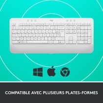 Clavier Logitech Signature K650, Clavier sans fil Ergonomique Entier a