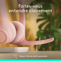 Casque - Sans fil - Logitech - Zone 300 - Rose