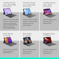 Accessoires Tablette Logitech Étui clavier Combo Touch pour iPad Pro