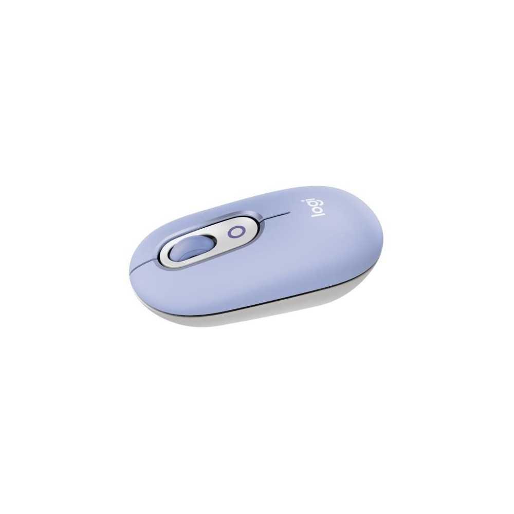 Souris - Sans fil - Logitech - Pop Mouse - Lilas