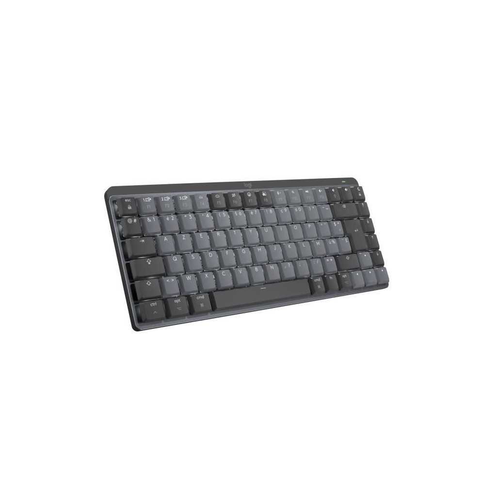 Clavier - Sans fil - Logitech - MX Mechanical Mini - Pour Mac - Gris s